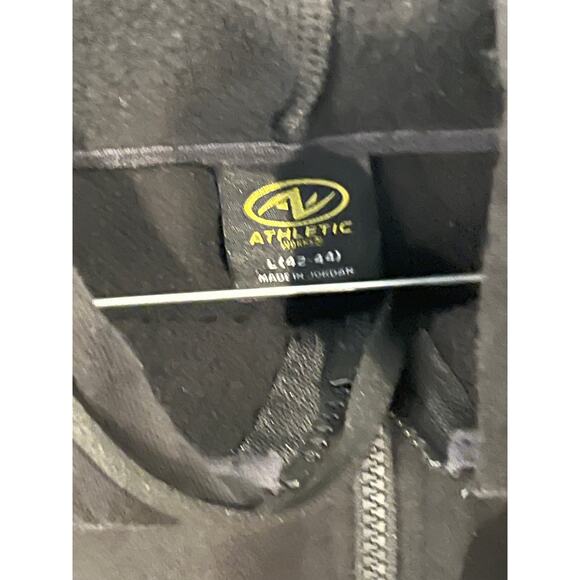 Athletic Works Zip Up Black Hoodie Mens L - Picture 3 of 3